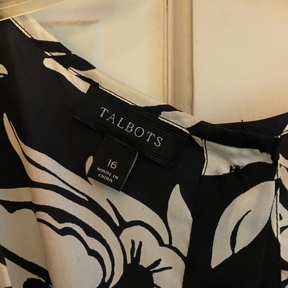 Talbots Silk Sleeveless Blouse - Picture 2 of 4